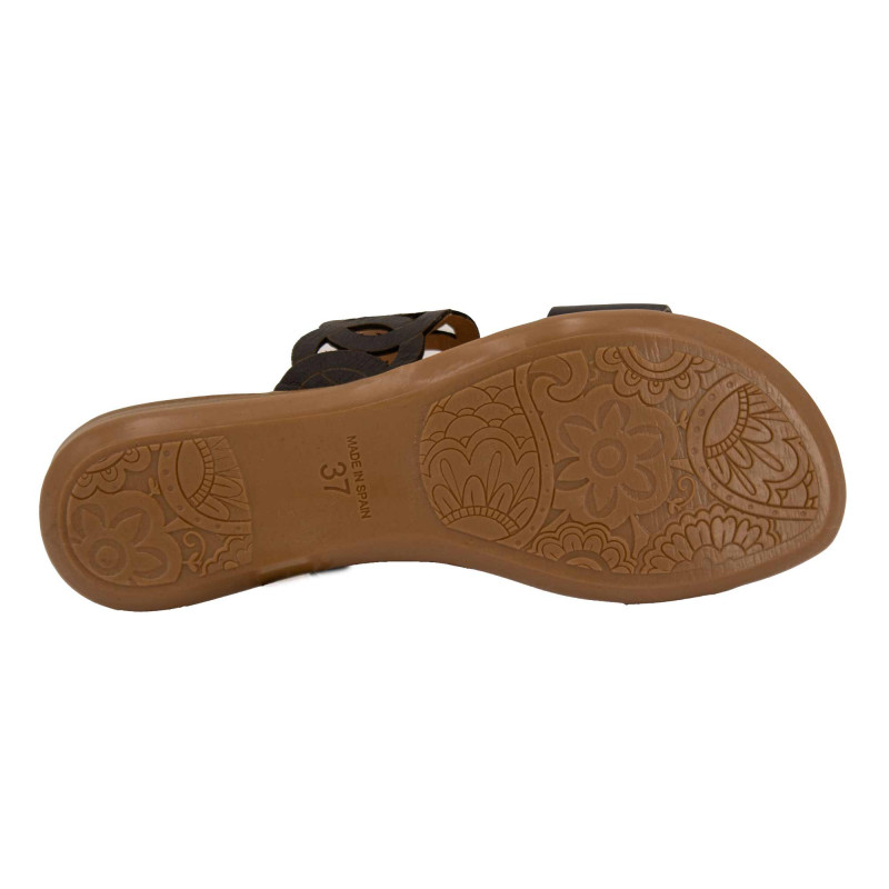 Sandale vacuno noir 651 t36/41 Femme PINAZ marque pas cher prix dégriffés destockage