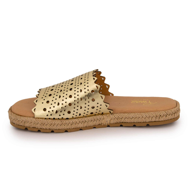 Mule laminado platino 7004 t36/41 Femme PINAZ marque pas cher prix dégriffés destockage Mule laminado platino 7004 t36/41 Femme PINAZ marque pas cher prix dégriffés destockage