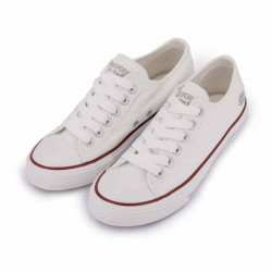 Basket toile blanc 36ur201710500 t36-41 Femme DOCKERS BY GERLI marque pas cher prix dégriffés destockage Basket toile blanc 36ur201710500 t36-41 Femme DOCKERS BY GERLI marque pas cher prix dégriffés destockage