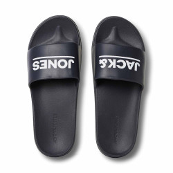 Claquette/mules uni avec logo Homme JACK & JONES marque pas cher prix dégriffés destockage Claquette/mules uni avec logo Homme JACK & JONES marque pas cher prix dégriffés destockage