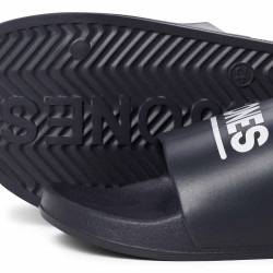 Claquette/mules uni avec logo Homme JACK & JONES marque pas cher prix dégriffés destockage Claquette/mules uni avec logo Homme JACK & JONES marque pas cher prix dégriffés destockage