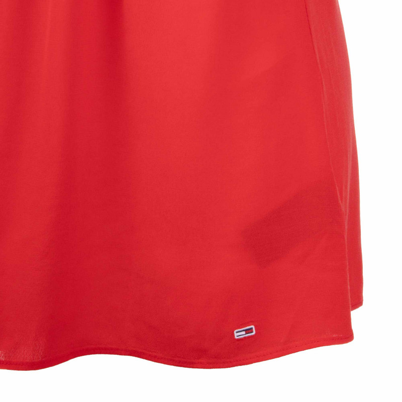 Robe courte bretelle noir/rose/rouge dw0dw12860 Femme TOMMY HILFIGER marque pas cher prix dégriffés destockage Robe courte bretelle noir/rose/rouge dw0dw12860 Femme TOMMY HILFIGER marque pas cher prix dégriffés destockage