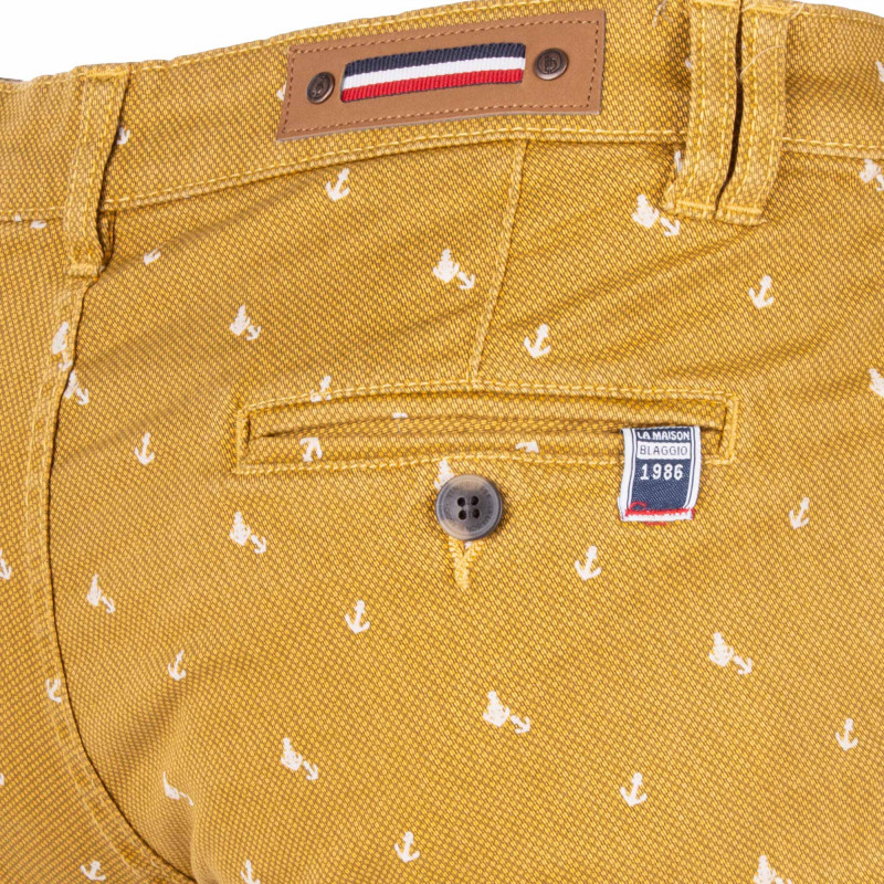 Bermuda chino imprime valon Homme BLAGGIO marque pas cher prix dégriffés destockage Bermuda chino imprime valon Homme BLAGGIO marque pas cher prix dégriffés destockage