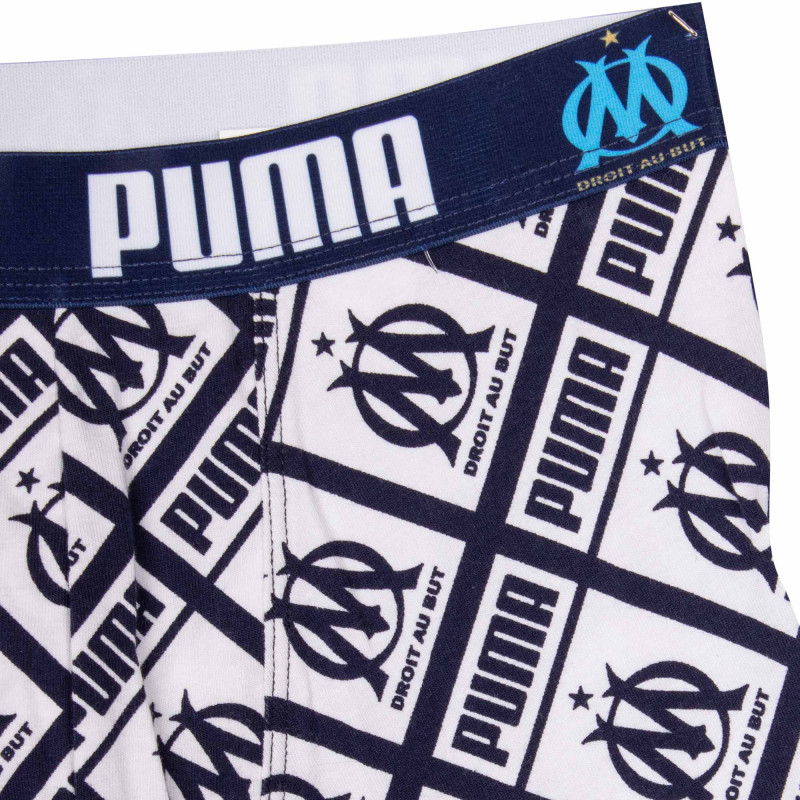 Boxer boys all over navy Enfant PUMA marque pas cher prix dégriffés destockage