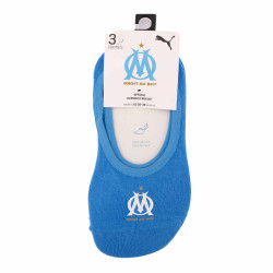 Chaussettes uni duo footie x3 navy Enfant PUMA marque pas cher prix dégriffés destockage