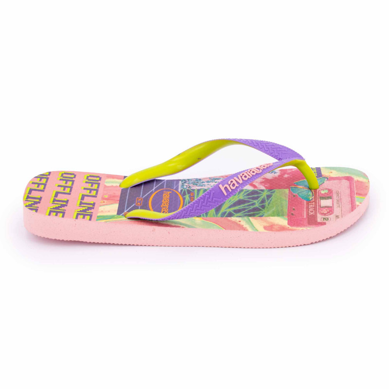 Tong graphique t36-42 Femme HAVAIANAS marque pas cher prix dégriffés destockage