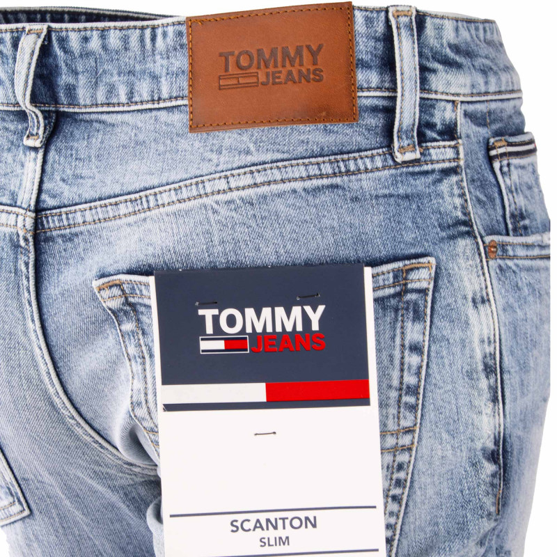 Tommy Jeans Chaussure Homme TOMMY HILFIGER BLANC pas cher - Baskets basses homme  TOMMY HILFIGER discount