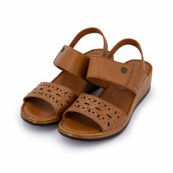 Sandale nut nappa 99-28253-20327 t36-41 Femme CAPRICE marque pas cher prix dégriffés destockage