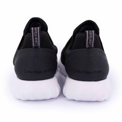 Baskets black Sporty Runner Eva Femme CALVIN KLEIN prix d griff