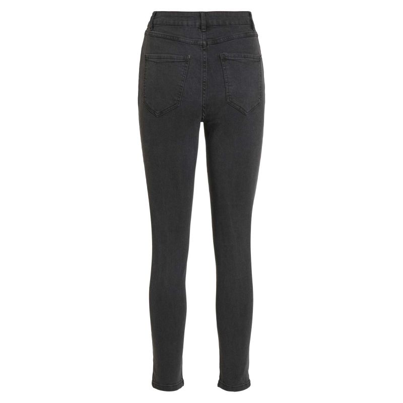 Jean gris noir outlet femme