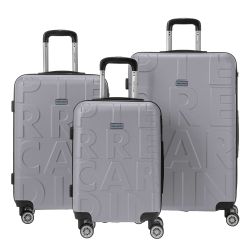 VALISE GALINA PC13490-3PGD ROSE POUDRE TAILLE L (75CM)