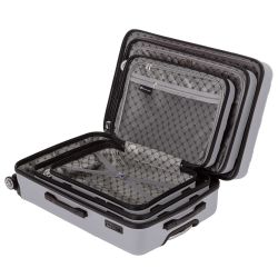 VALISE GALINA PC13490-3PGD ROSE POUDRE TAILLE L (75CM)