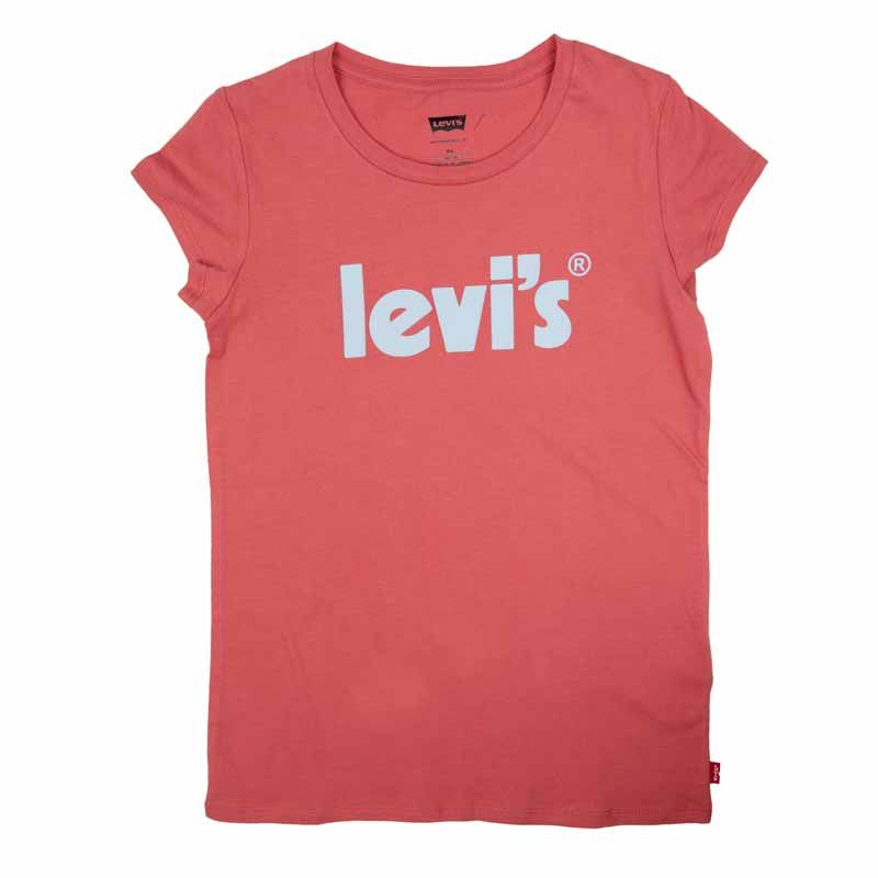 Haut mc rouge 10/16 ans 4ee559-r37 girl Enfant LEVI'S