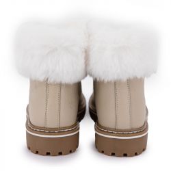 Botte col fourré Lacen bronze c077048 Femme LES TROPEZIENNES PAR M.BELARBI