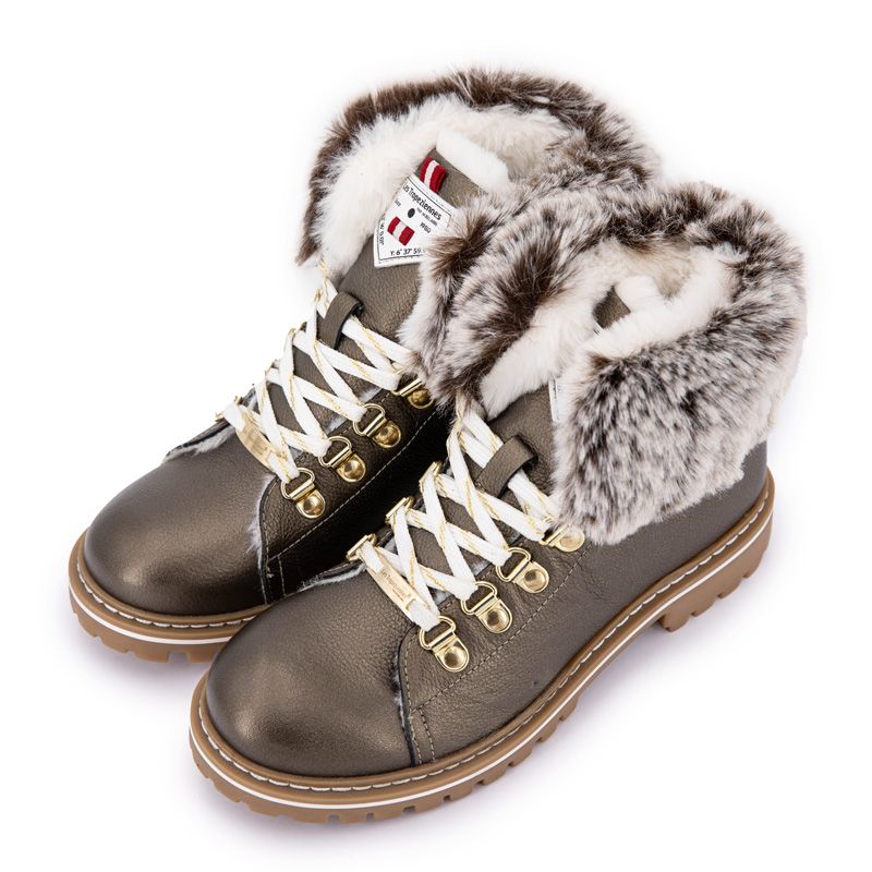 Botte col fourré Lacen bronze c077048 Femme LES TROPEZIENNES PAR M.BELARBI