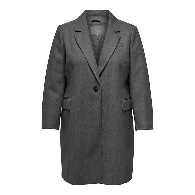 Manteau droit style blaser à bouton Femme ONLY CARMAKOMA à prix -  Degriffstock