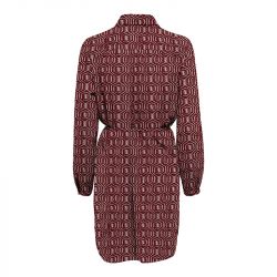 ROBE ML ONLNOVA LIFE L/S SHIRT DRESS AOP PTM POMEGRANATE 15241890 3905