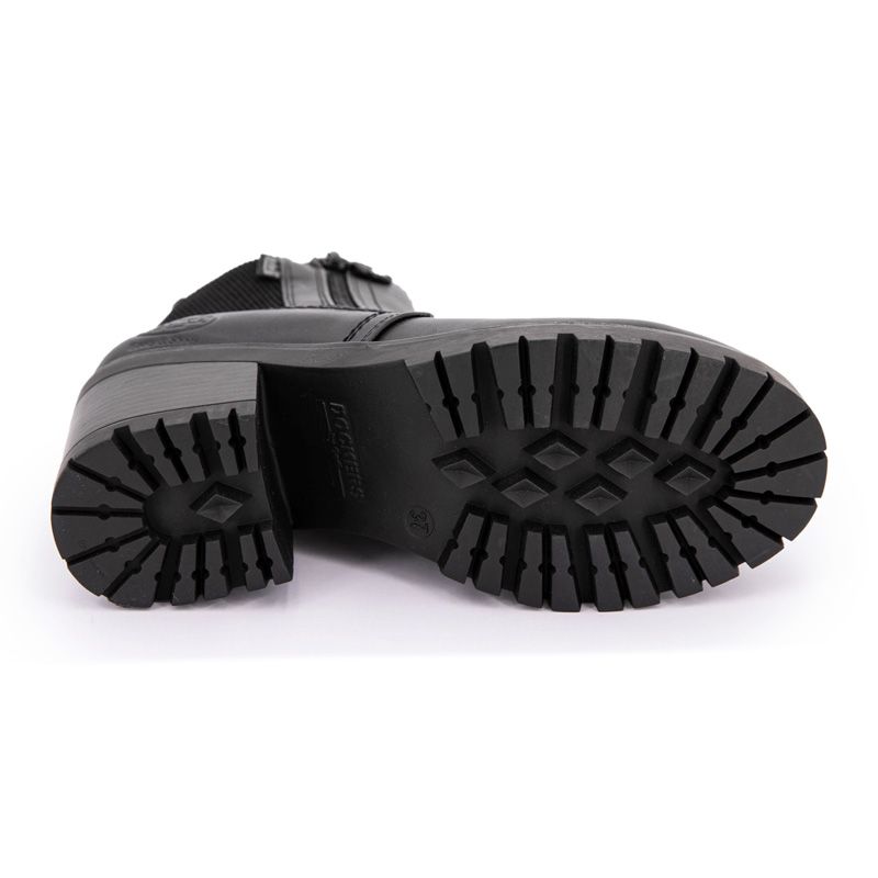 Bottine a talon noir 37ce221617122 t36-41 Femme DOCKERS BY GERLI