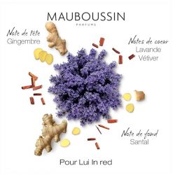 Coffret parfum "pour lui in red" 4 pieces edp 100ml + edp 20ml + gel d Homme MAUBOUSSIN Coffret parfum "pour lui in red" 4 pieces edp 100ml + edp 20ml + gel d Homme MAUBOUSSIN