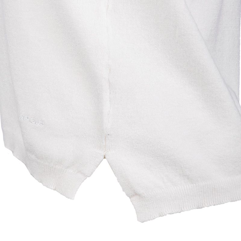 Chemisier Ted Lapidus Vintage Pour Femme Taille 3 - Couleur Blanc, Manches Trois-quarts, Occasion Très Bon état