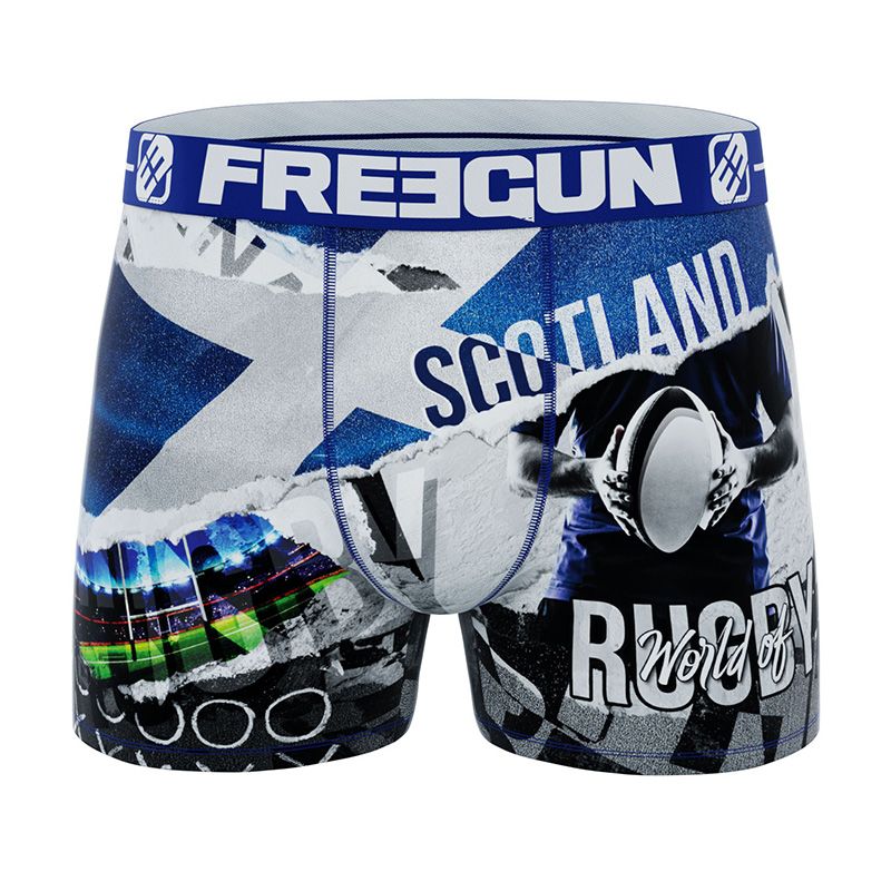 Boxer imprime Scotland rugby Enfant FREEGUN a prix degriffe