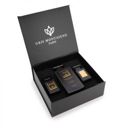 Coffret parfum "bellaya" 3 pieces edp 75 ml + gel d 650 ml + huile 75Femme GRIS MONTAIGNE