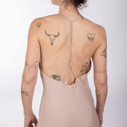 Robe bretelle k20k205019 pdp t32-42 Femme CALVIN KLEIN