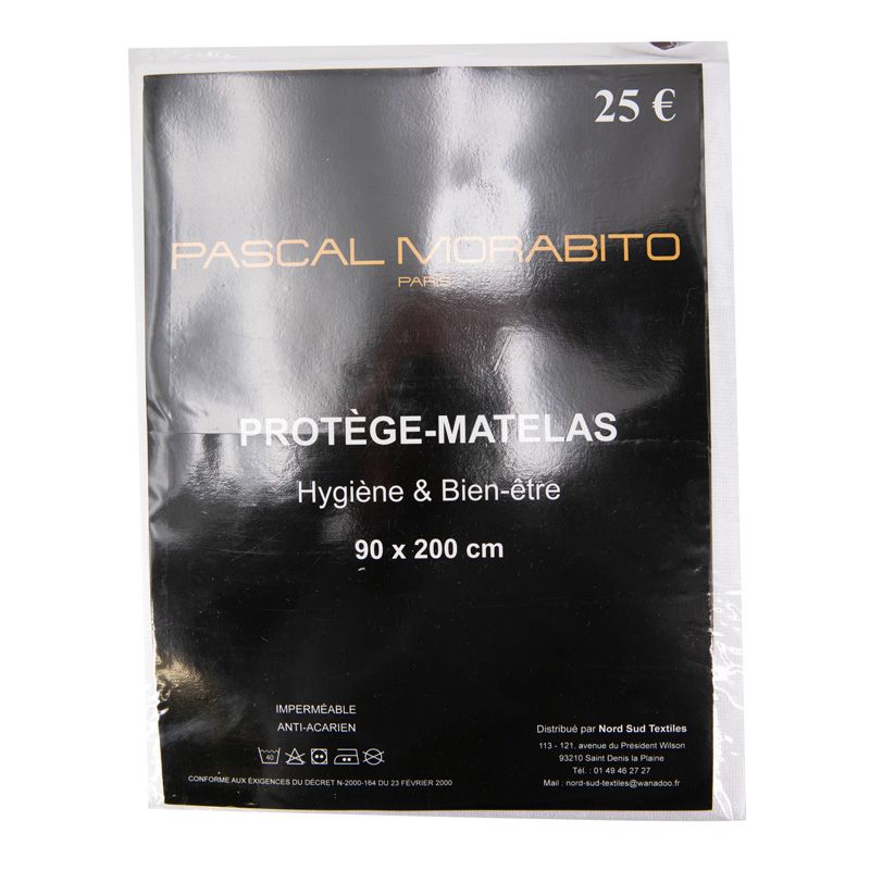 Protege matelas 90x200cm Mixte PASCAL MORABITO