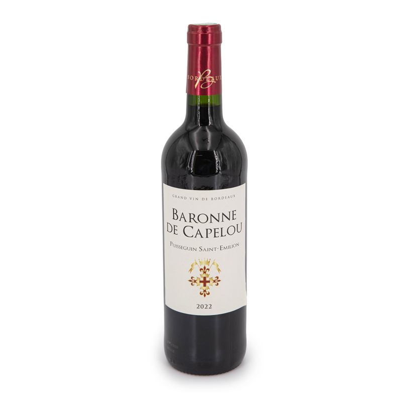 Aoc puisseguin saint emilion 2022 baronne de capelou 13% 75cl ar12786 Mixte BARONNE DE CAPELOU