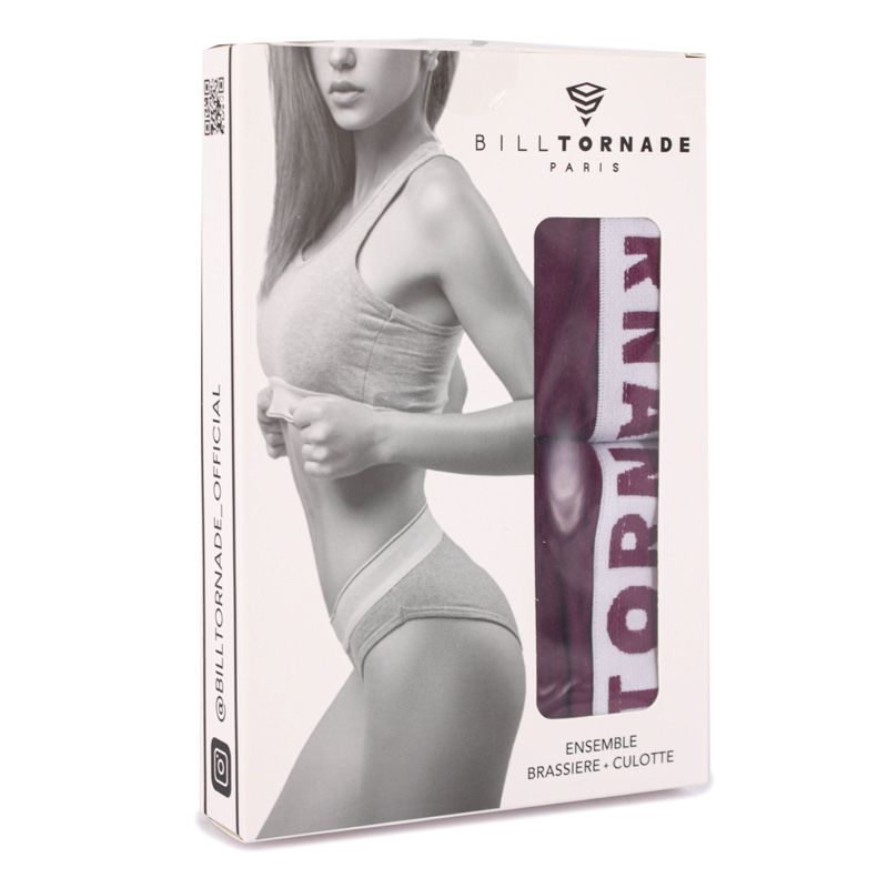 Ensemble brassiere-culotte sporty 17010 Femme BILL TORNADE
