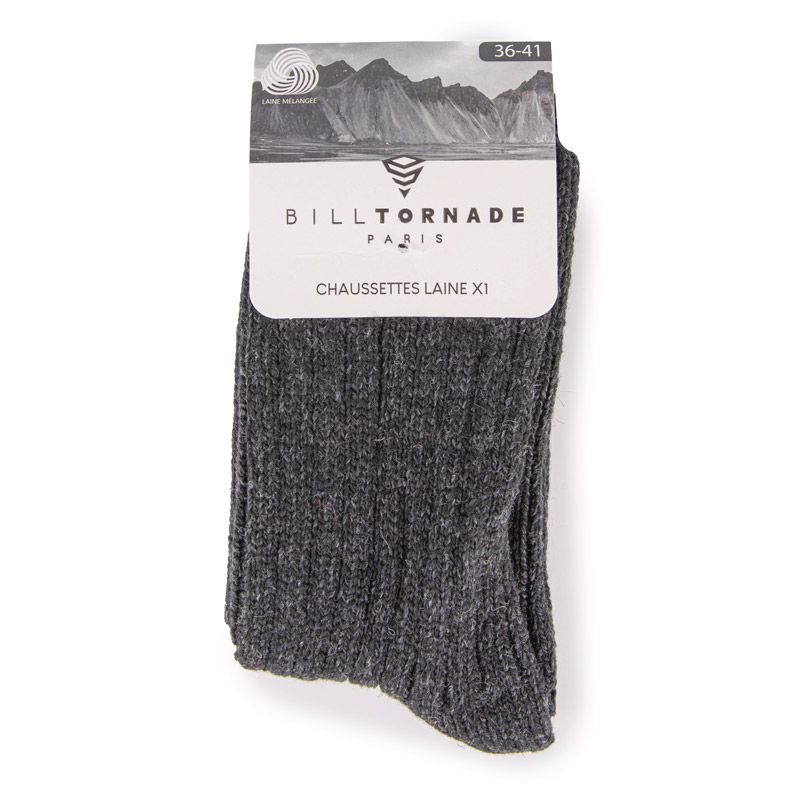 Chaussette laine boite 18512 Femme BILL TORNADE Chaussette laine boite 18512 Femme BILL TORNADE
