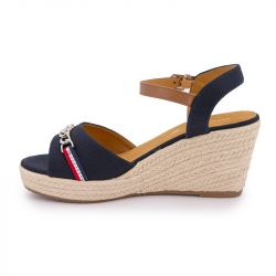 Sandale compense navy 5390010026 t36/41 Femme TOM TAILOR