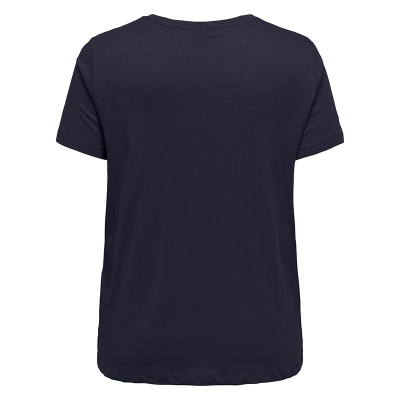 Tee shirt mc col v carbonnie 15298452 3816 Femme ONLY CARMAKOMA