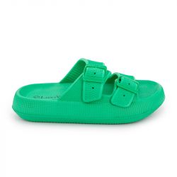 Mules double bride nuon texturée 35/43 Femme LAURA VITA