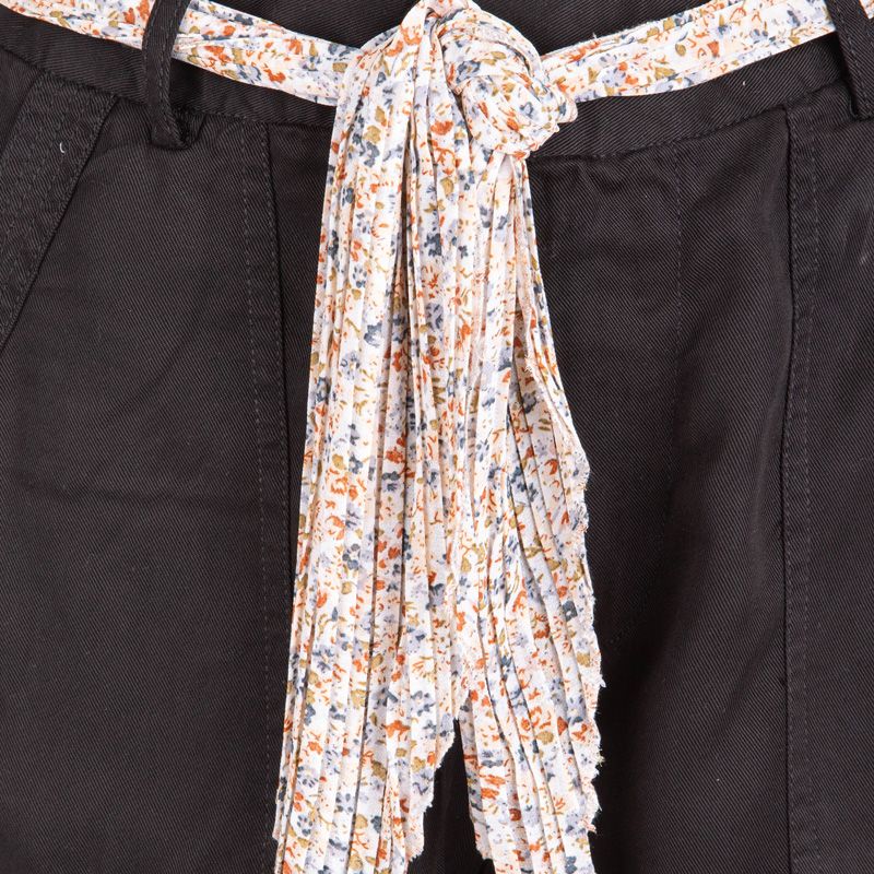 Short noir 02t715w 10blk Femme DEELUXE 74