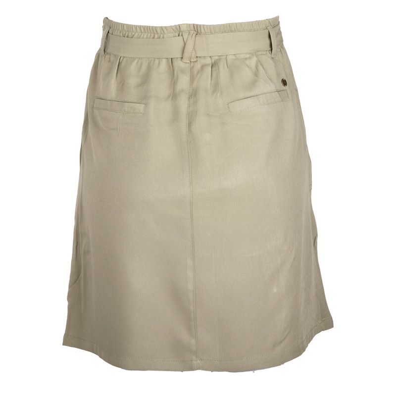 Jupe kaki 02t770w 84lka Femme DEELUXE 74