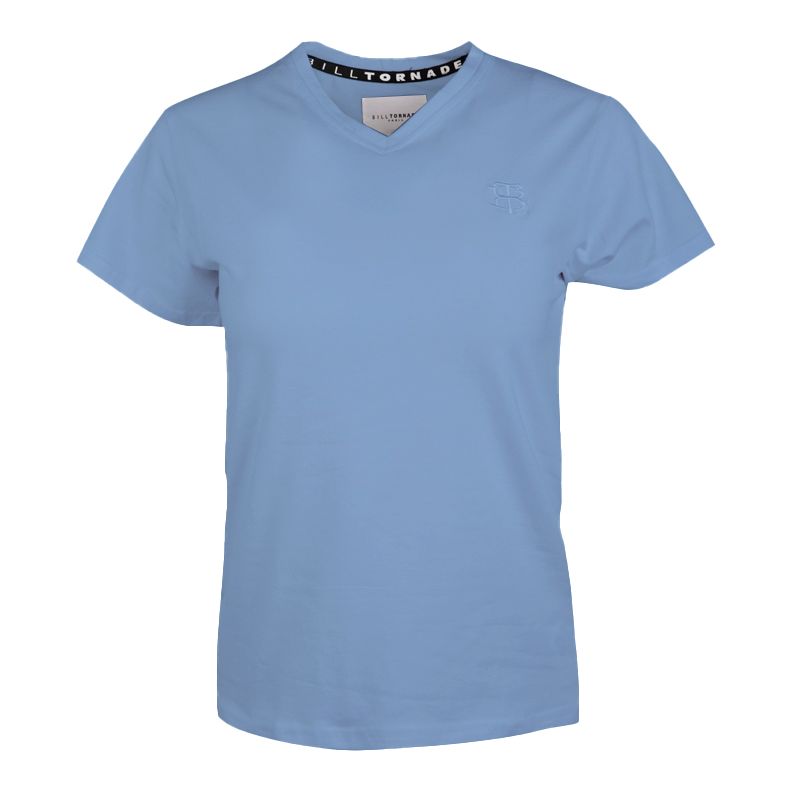 Tee shirt mc col v 11286 Femme BILL TORNADE