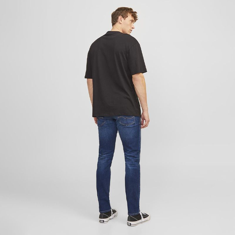 Jeans slim bleu denim jwhglenn jjoriginal 12109970 4080 Homme JACK & JONES Jeans slim bleu denim jwhglenn jjoriginal 12109970 4080 Homme JACK & JONES