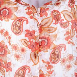 Chemise mc fleur 03t409w 54tan Femme DEELUXE 74 Chemise mc fleur 03t409w 54tan Femme DEELUXE 74