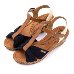 Sandale compense navy 74r0172004 t36-41 Femme ROMIKA Sandale compense navy 74r0172004 t36-41 Femme ROMIKA