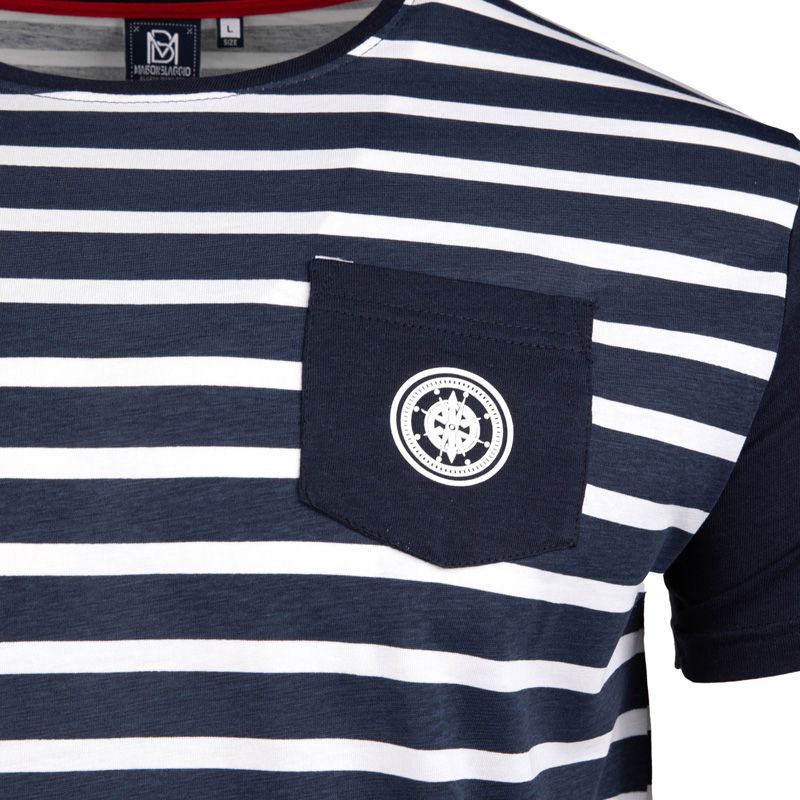 Tee shirt mc mariniere assor 24 mupy Homme BLAGGIO Tee shirt mc mariniere assor 24 mupy Homme BLAGGIO
