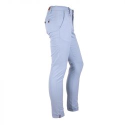 Pantalon chino coton stretch revers fermeture éclair tenali Homme BLAGGIO Pantalon chino coton stretch revers fermeture éclair tenali Homme BLAGGIO