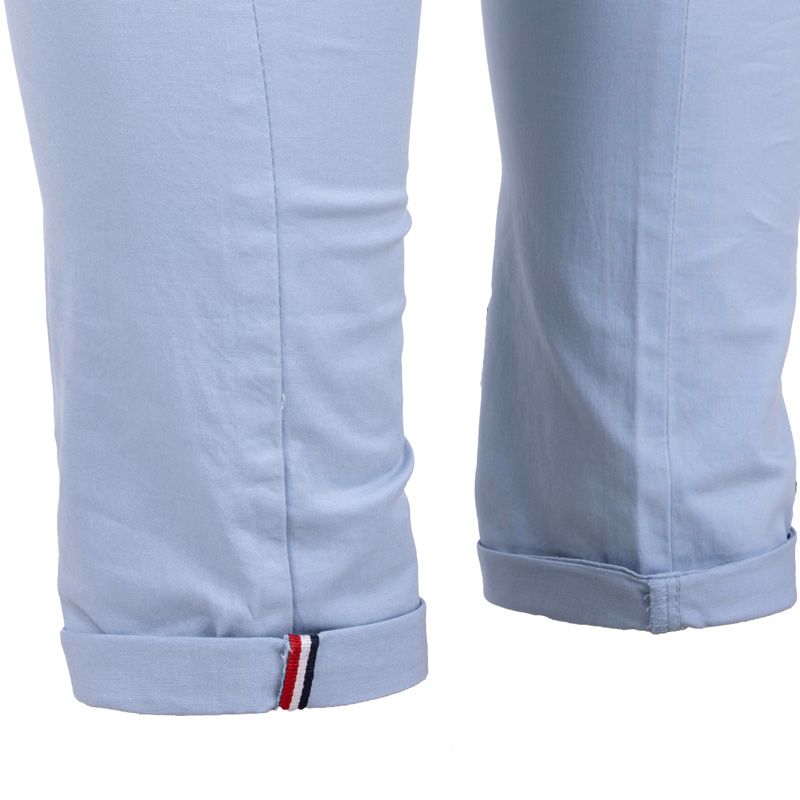 Pantalon chino coton stretch revers fermeture éclair tenali Homme BLAGGIO Pantalon chino coton stretch revers fermeture éclair tenali Homme BLAGGIO