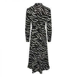 Robe manche 3/4 pcasti noir 17144211 3924 Femme PIECES