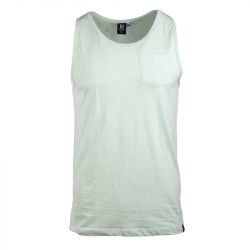 Debardeur slub uni avec poche malabar Homme BLAGGIO