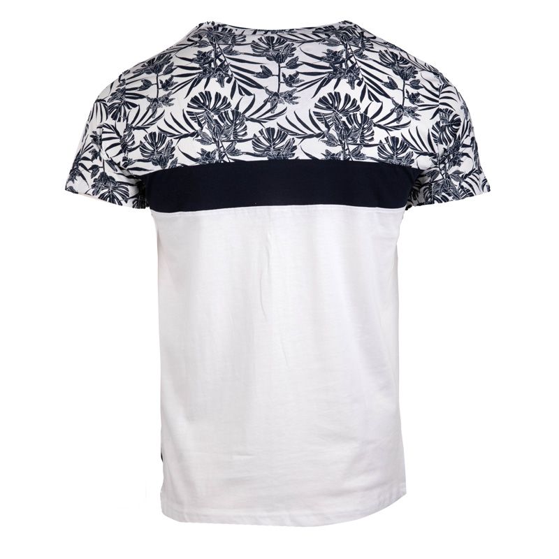 Tee shirt imprime a fleurs maldives Homme BLAGGIO a prix degriffe