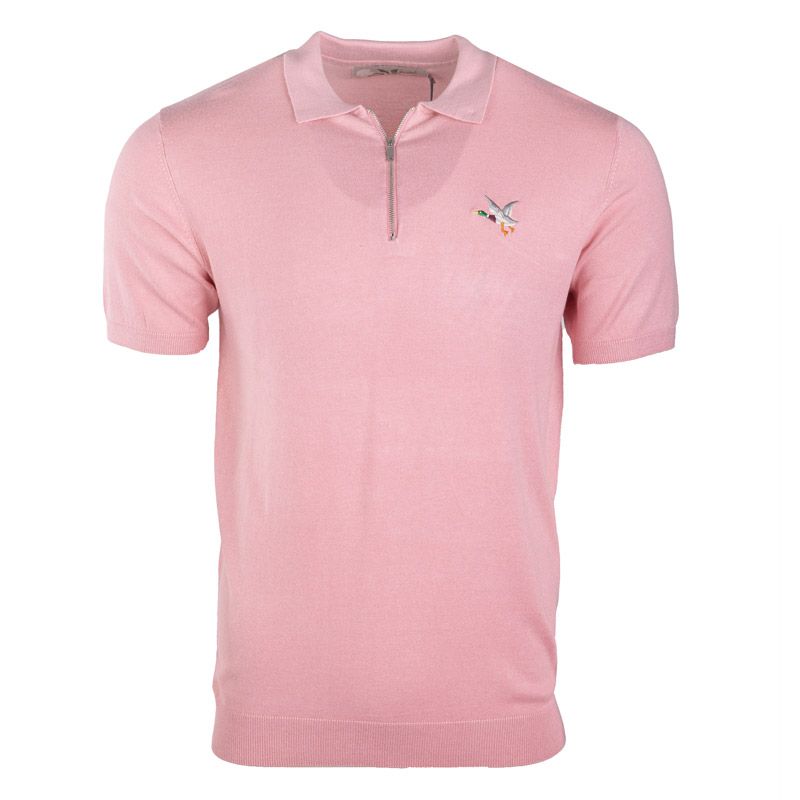 Polo en maille col zip alec Homme CHEVIGNON