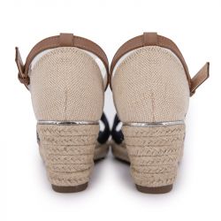 Sandale compense navy 5390090017 t36/41 Femme TOM TAILOR