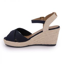 Sandale compense navy 5390010001 t36/40 Femme TOM TAILOR