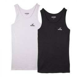 Lot de 2 debardeurs ramon Homme KAPORAL Lot de 2 debardeurs ramon Homme KAPORAL